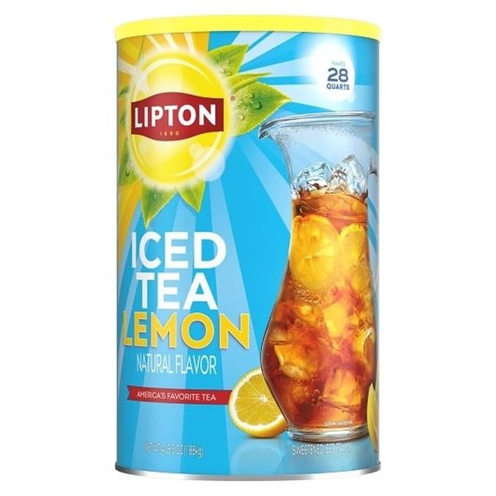 Lipton Sweetened Lemon Ice Tea Mix, 28 Quart -- 6 Per Case