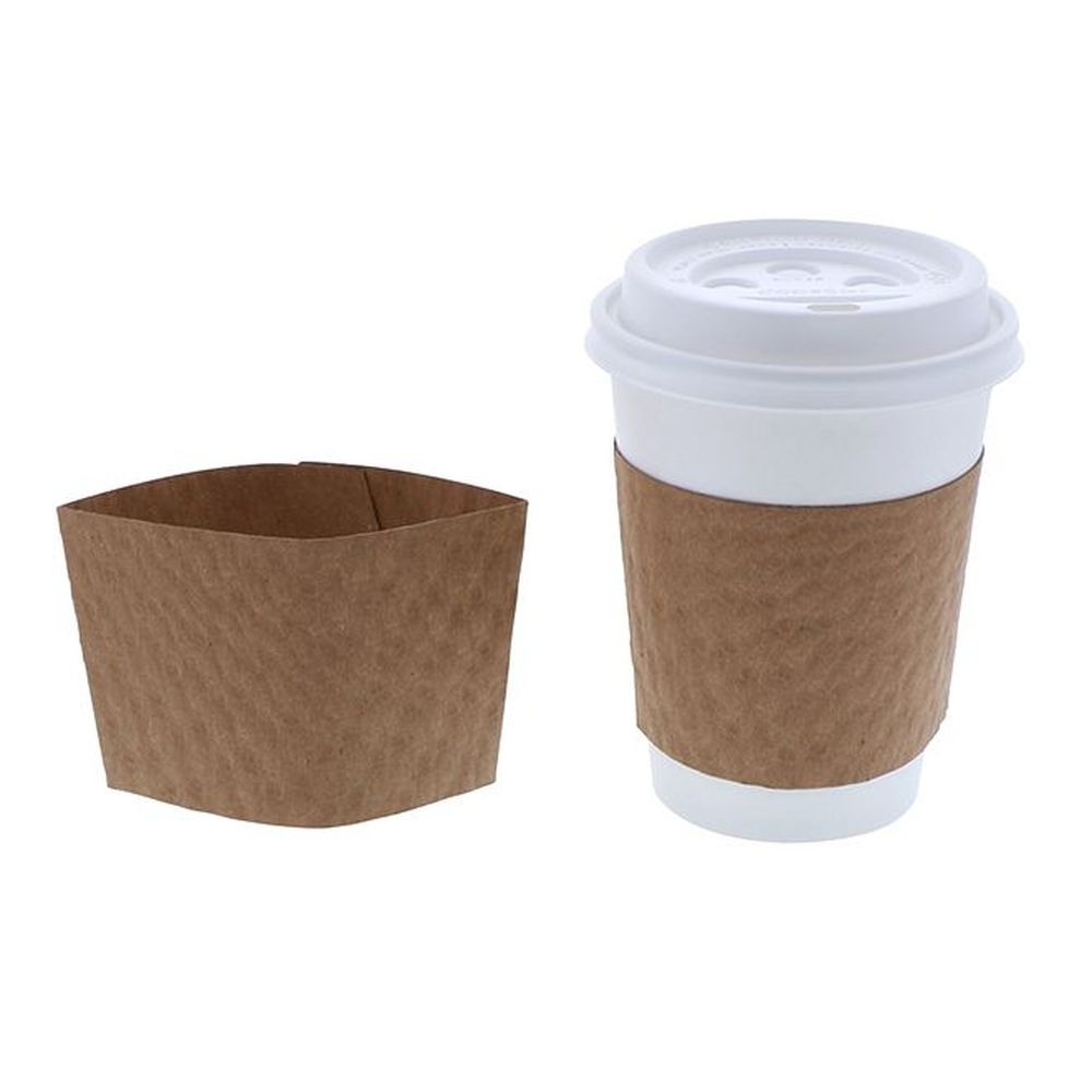 Evergreen Kraft Paperboard Hot Cup Sleeve
