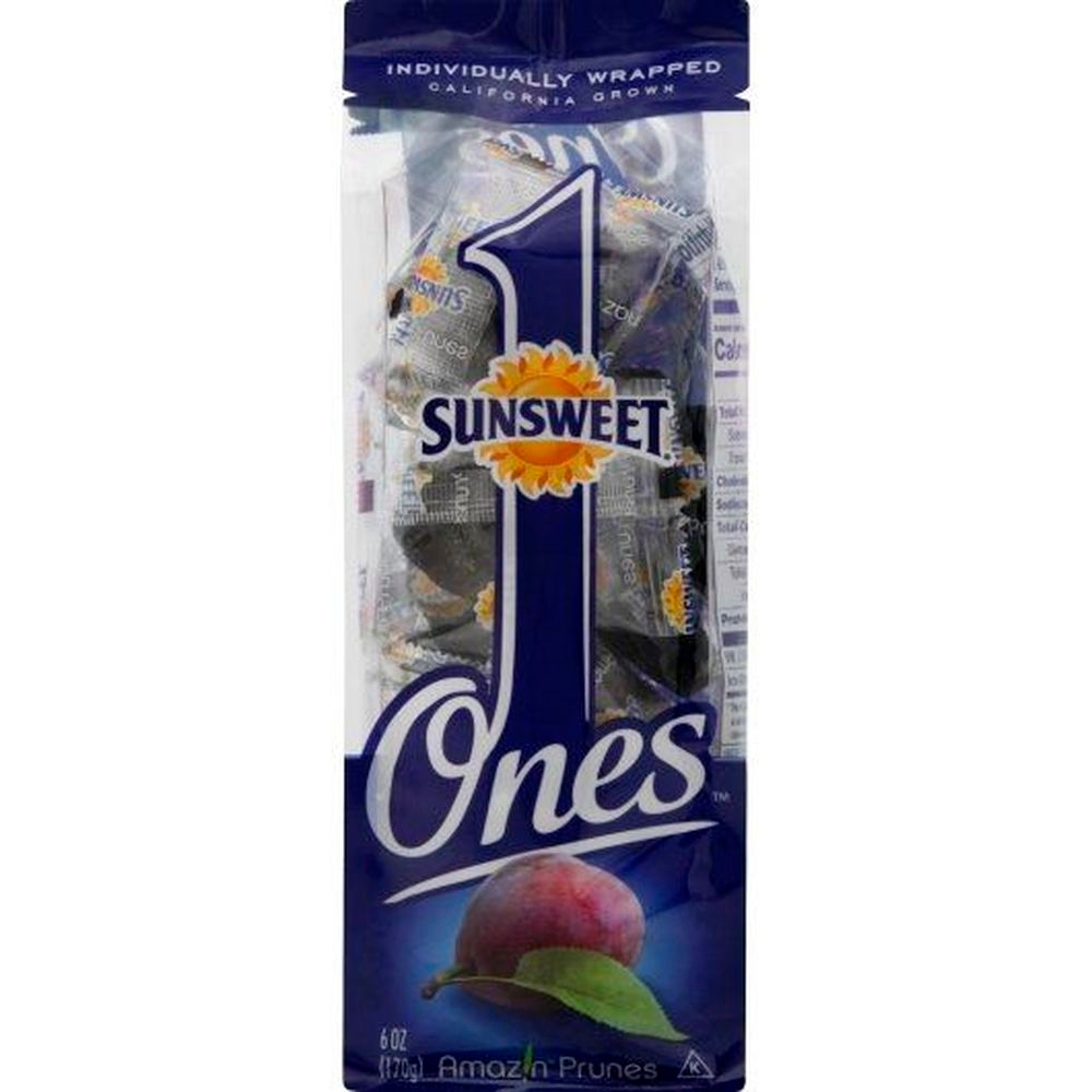 Sunsweet Ones Amazin Prunes, 6 Ounce -- 10 per case.