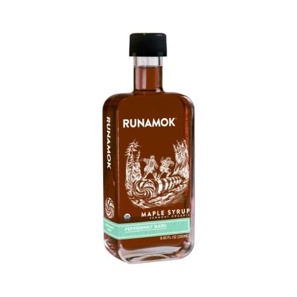 Organic Peppermint Bark Maple Syrup