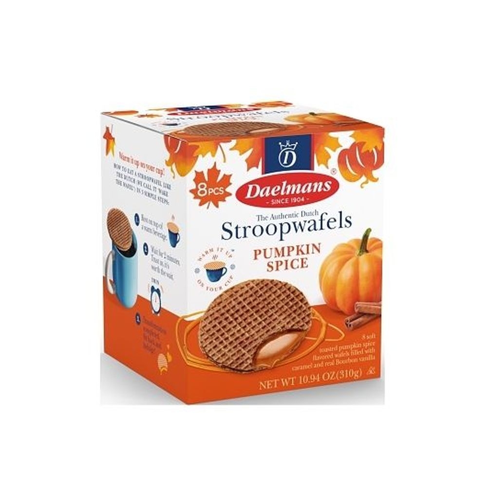 Pumpkin Spice Jumbo Stroopwafels