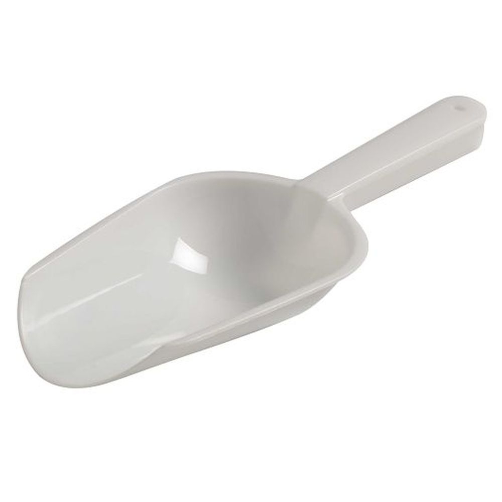 Platter Pleasers Polypropylene 6 Ounce Individually Wrapped White Ice/Candy Scoop