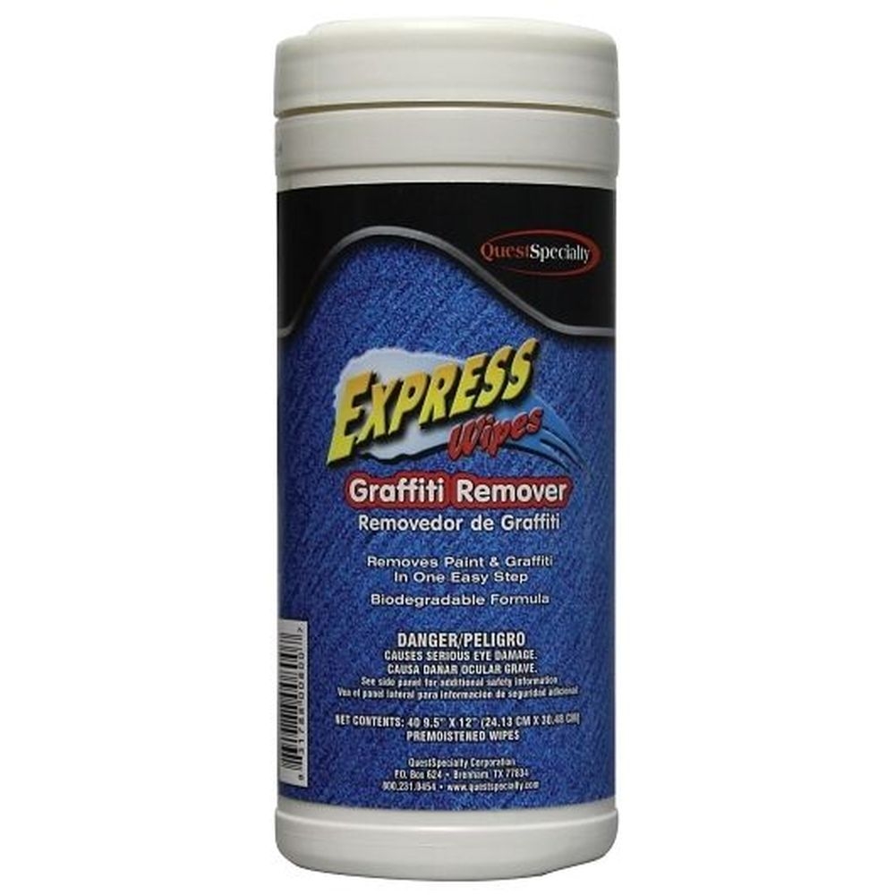 11 x 7 inch Graffiti Remover Wipes