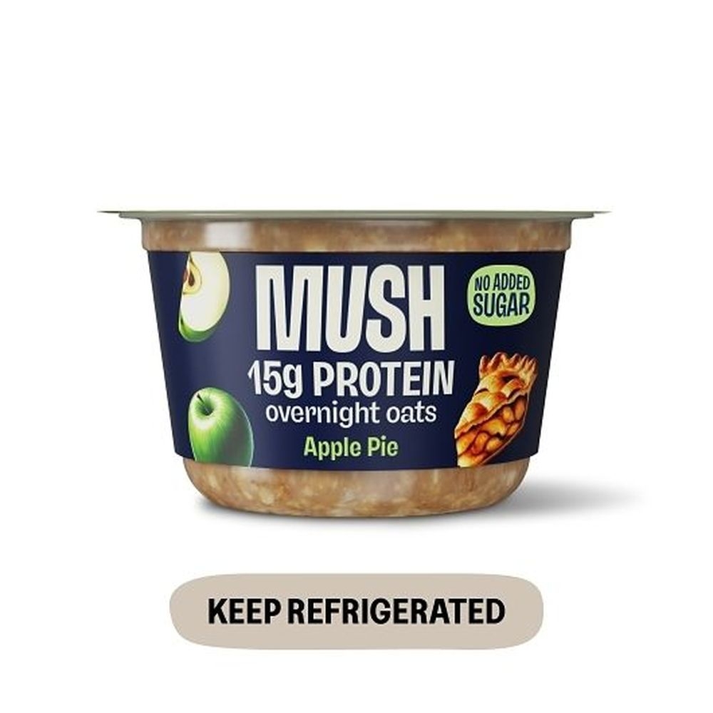 Apple Pie Protein Overnight Oats