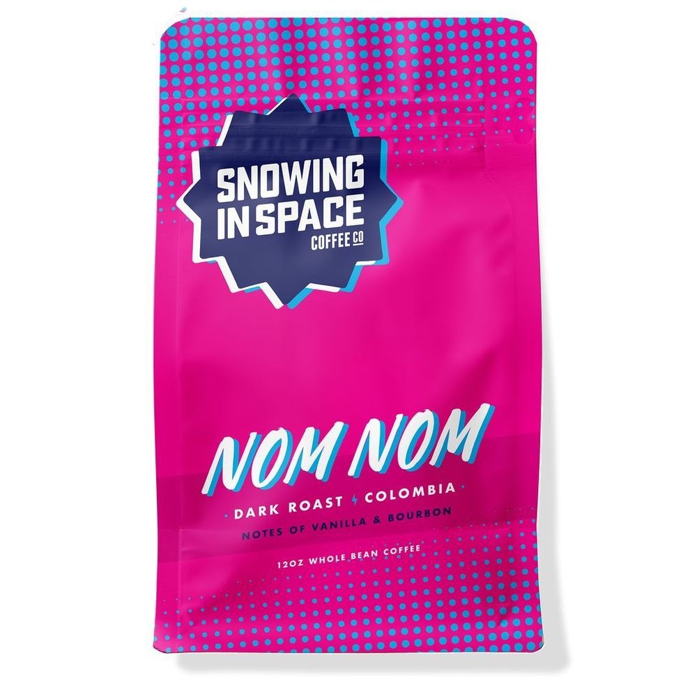 Non Nom Dark Roast Colombia Whole Bean Packaged Coffee