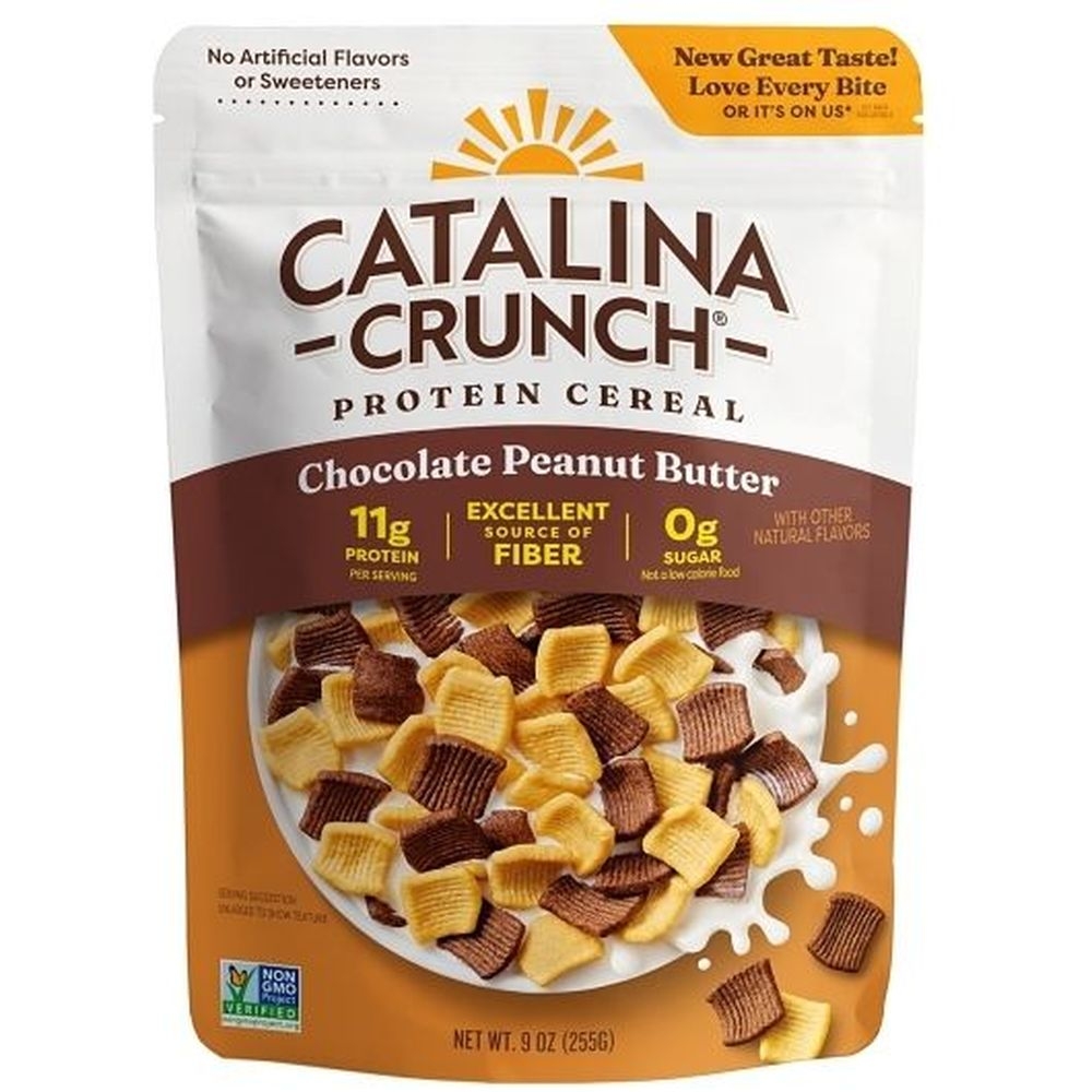Catalina Crunch Chocolate Peanut Butter Cereal, 9 Ounce -- 6 per case