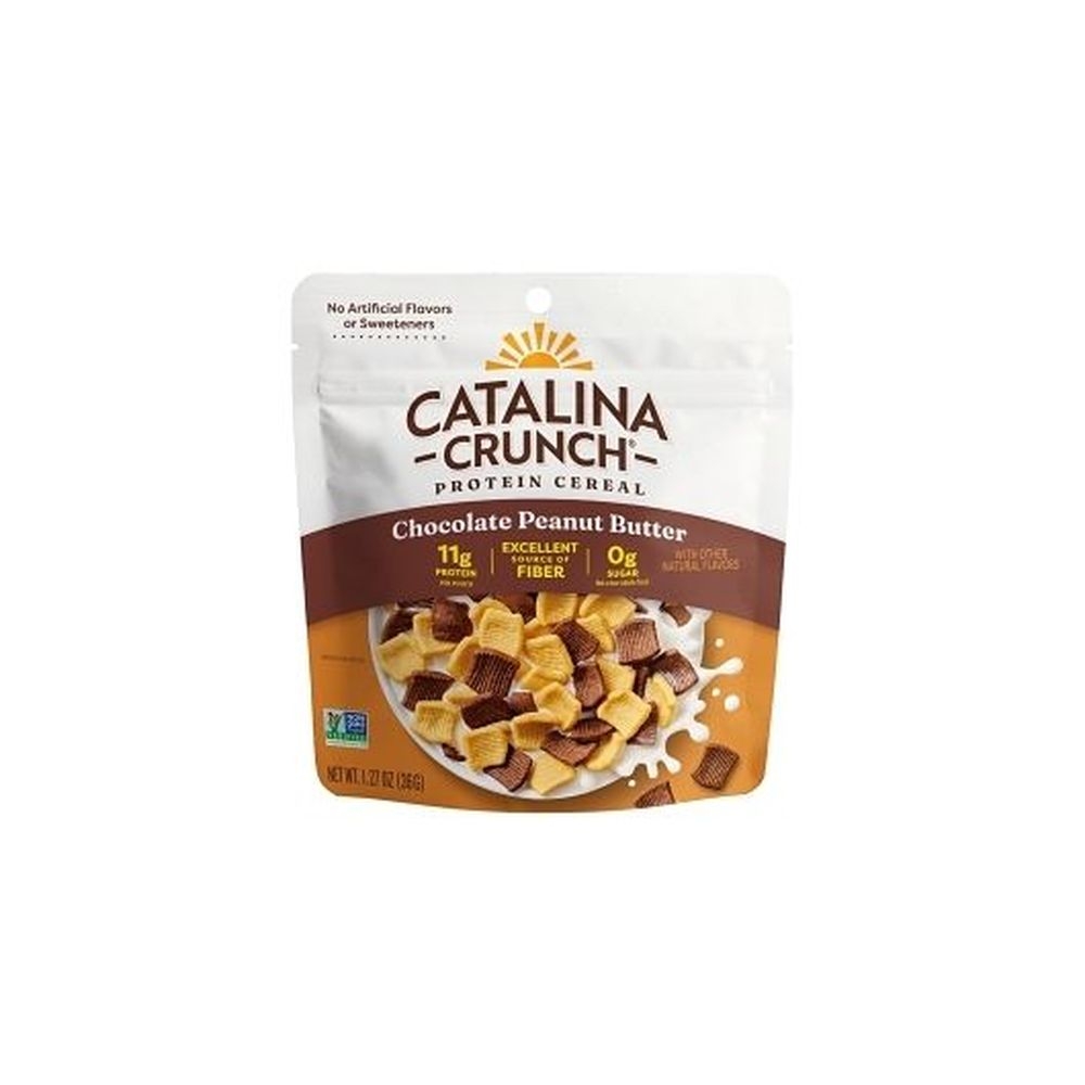 Catalina Chocolate Peanut Butter Flavored Single Serve Cereal, 1.27 Ounce -- 24 per case