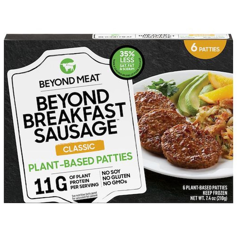 Beyond Original Recipe Classic Breakfast Sausage Patty, 7.4 Ounce -- 12 per case