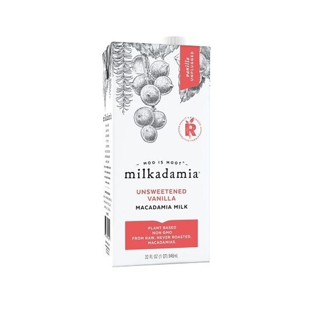 Unsweetened Vanilla Macadamia Milk