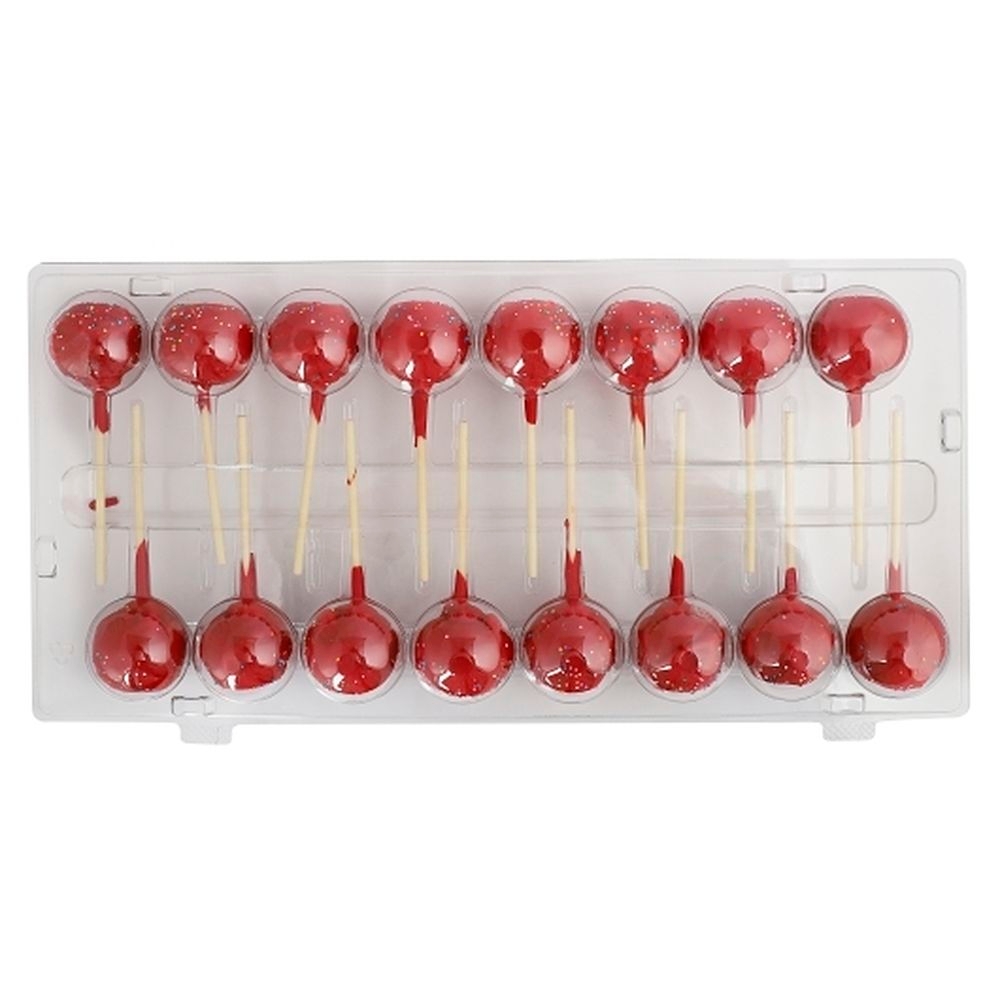 Red Velvet Cake Pop with Rainbow Topping 6 Pound