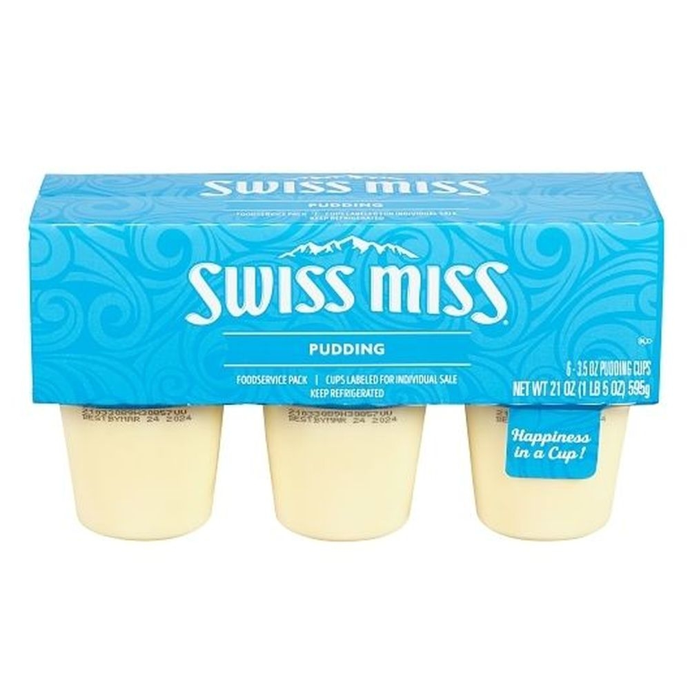 Swiss Miss Vanilla Pudding, 3.5 Ounce -- 48 per case.
