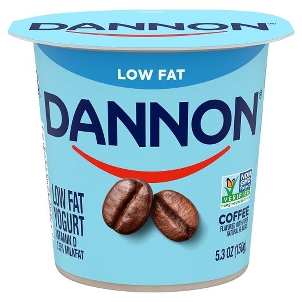 Dannon Coffee Yogurt, 5.3 Ounce -- 12 per case.
