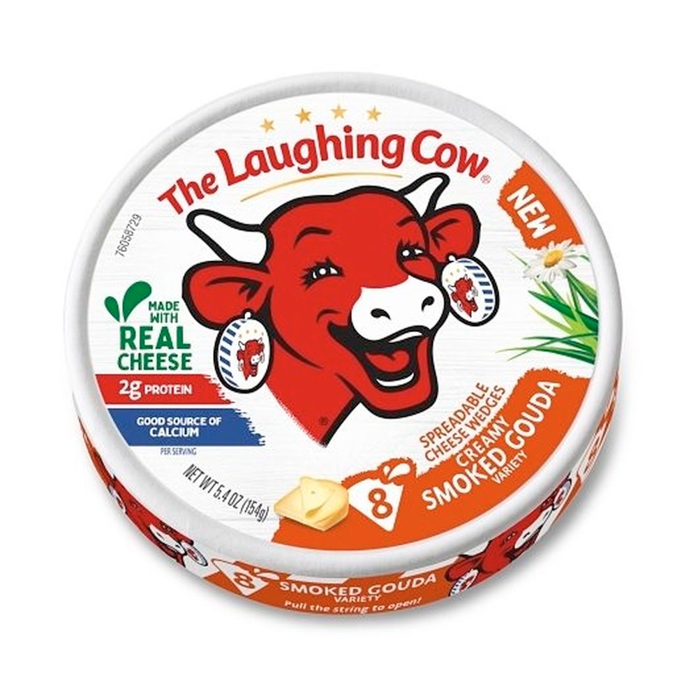 The Laughing Cow Creamy Smoked Gouda Cheese, 5.4 Ounce -- 12 Per Case