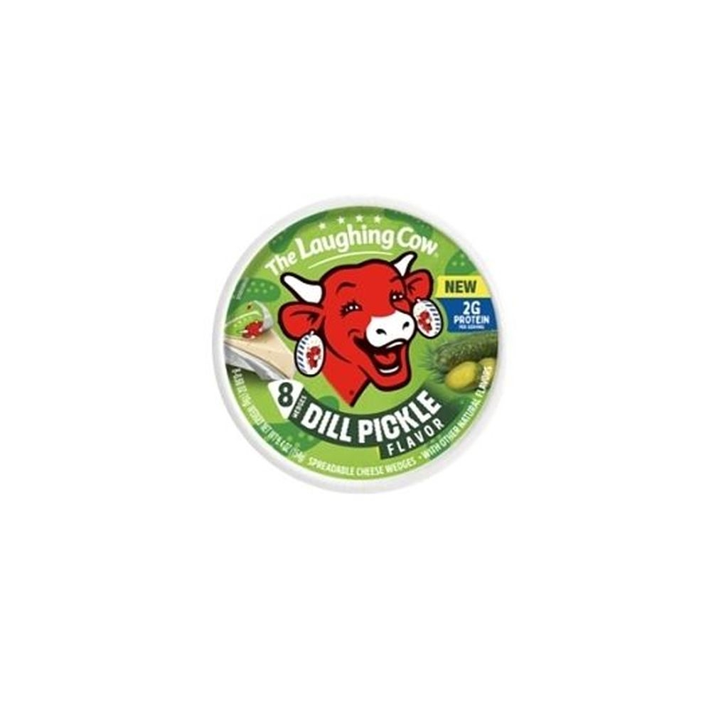 The Laughing Cow Dill Pickle Spreadable Cheese, 5.4 Ounce -- 12 Per Case