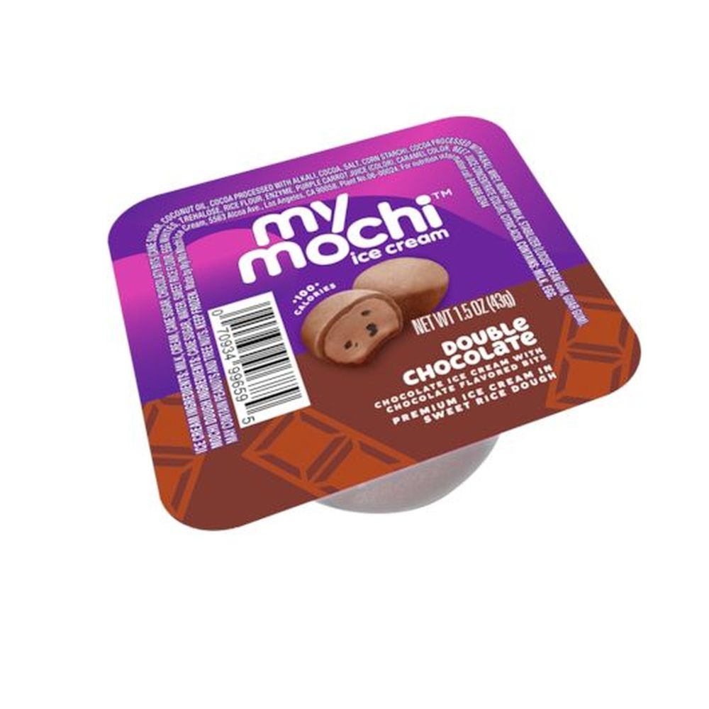 My Mochi Double Chocolate Ice Cream, 1.5 Ounce -- 72 per case
