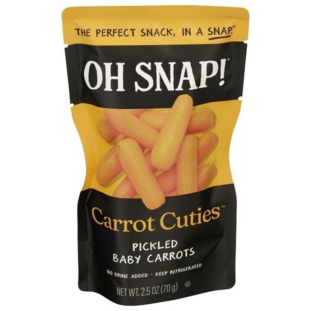 OH Snap Carrot Cuties Pickled Carrot Stick, 2.25 Ounce -- 12 per case.