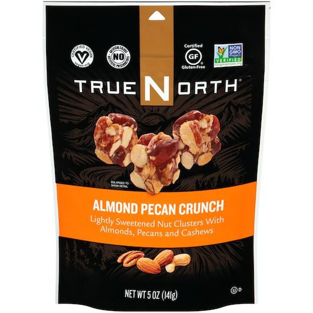 True North Almond Pecan Crunch Snacks, 5 Ounce -- 6 per case.