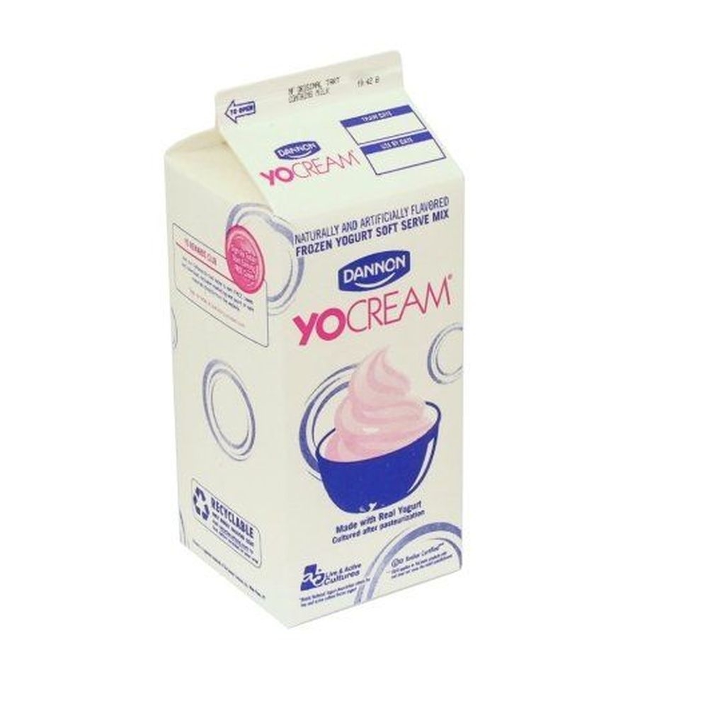 Yocream Yogurt Mix, Original Tart Nonfat Soft Serve, 64 Ounce -- 6 per case.