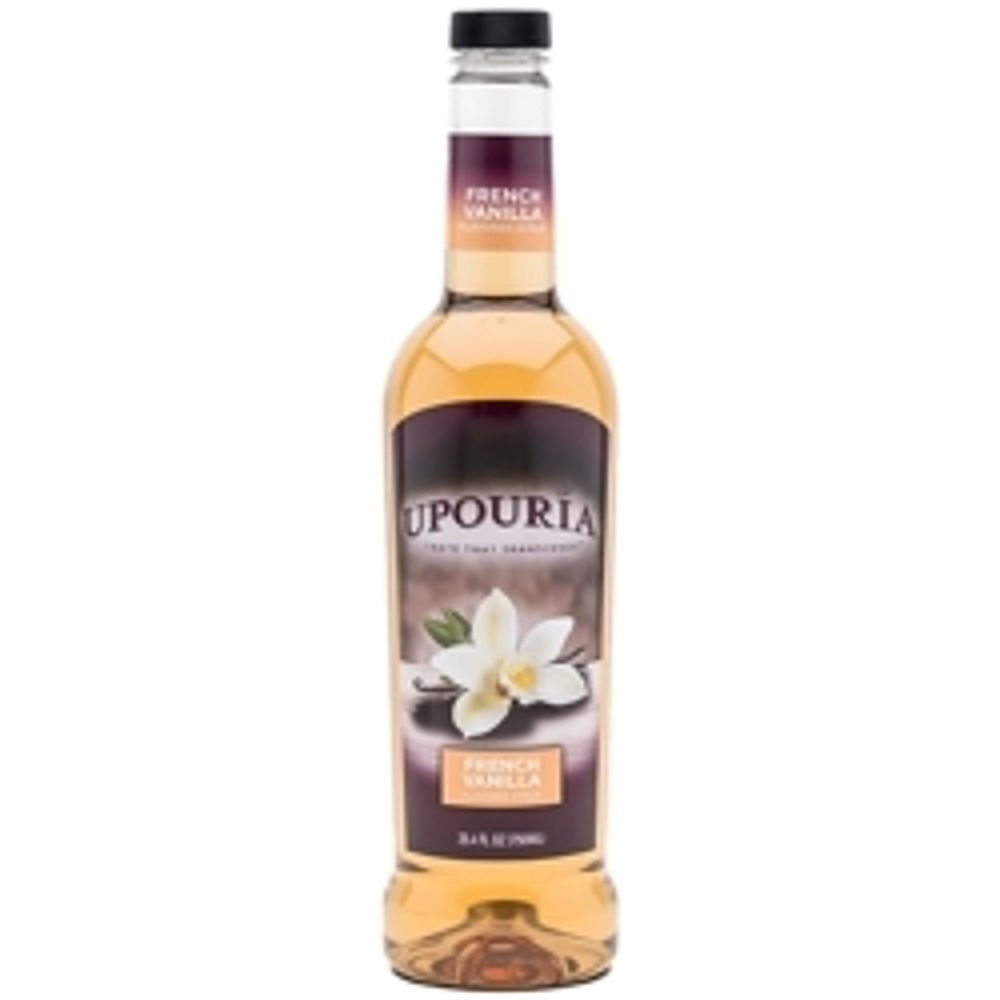 Upouria French Vanilla Flavored Syrup with Pump
