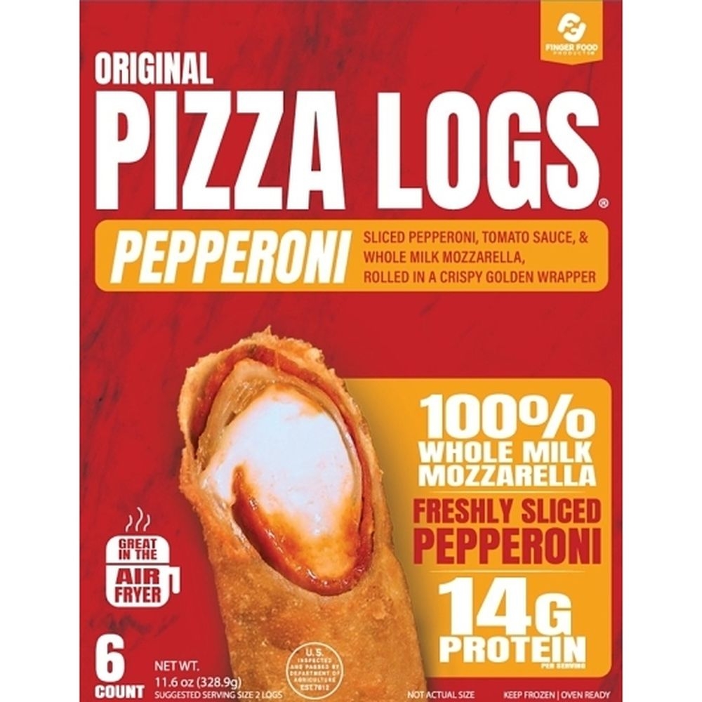 Original  Pepperoni and Cheese Pizza Logs
