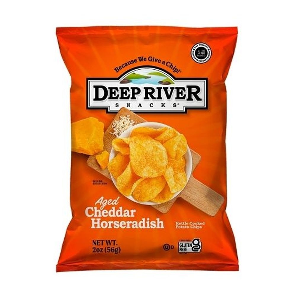 Snacks Aged Cheddar Horseradish Kettle Potato Chips