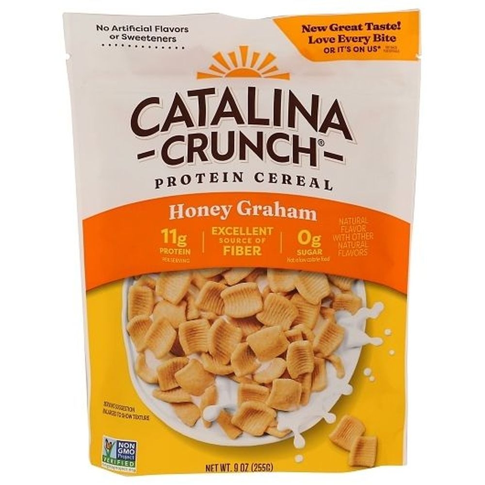 Catalina Crunch Honey Graham Cereal, 9 Ounce -- 6 per case