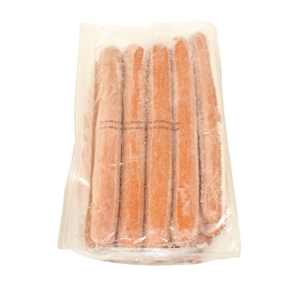 Nathans Famous 2/1 Skinless Beef Frank, 12 inch -- 20 per case.