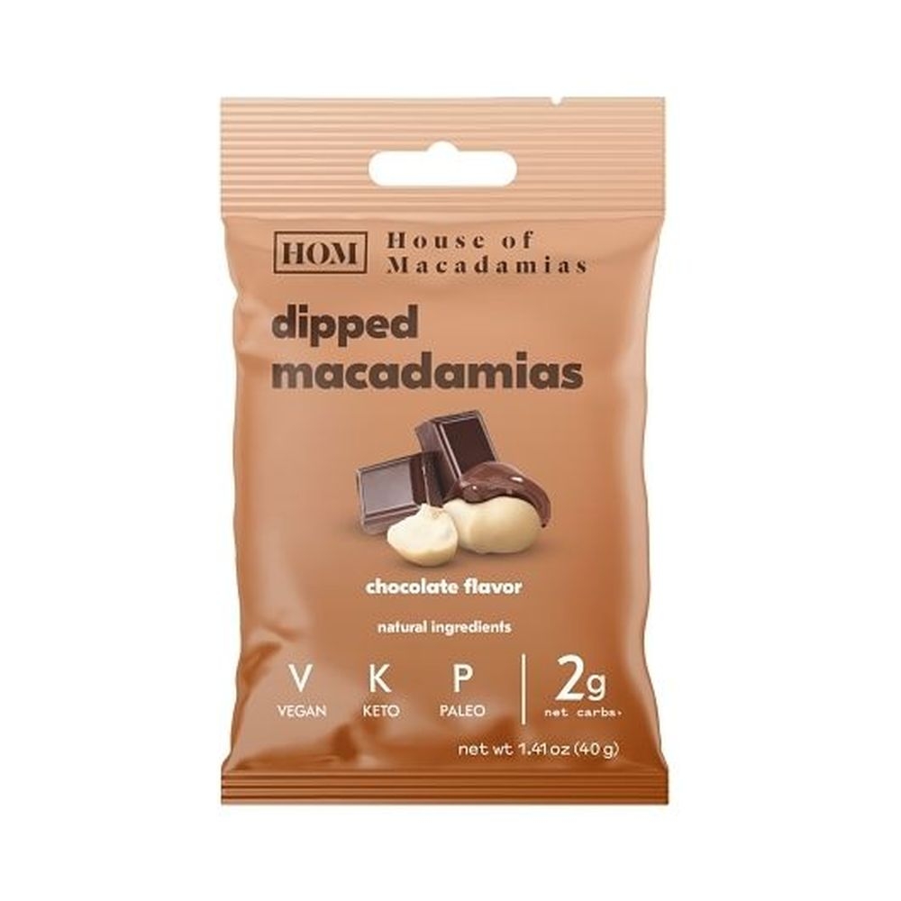 Chocolate Dipped Macadamia Nuts