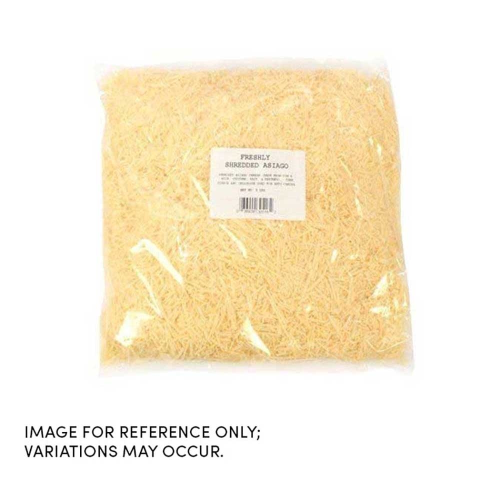 Commodity Cheese Freshly Shredded Asiago Cheese, 5 Pound -- 4 per case
