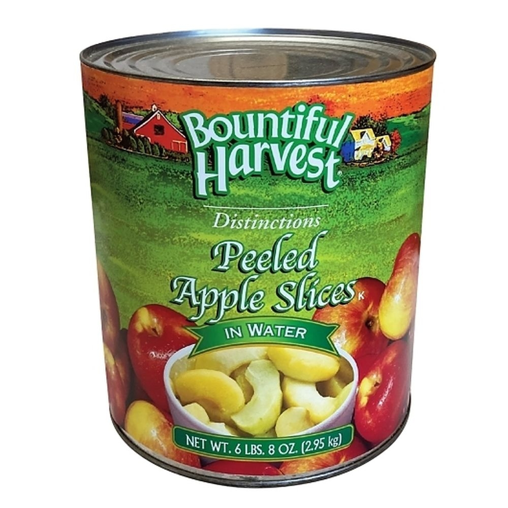 Peeled Apples Slices in Water