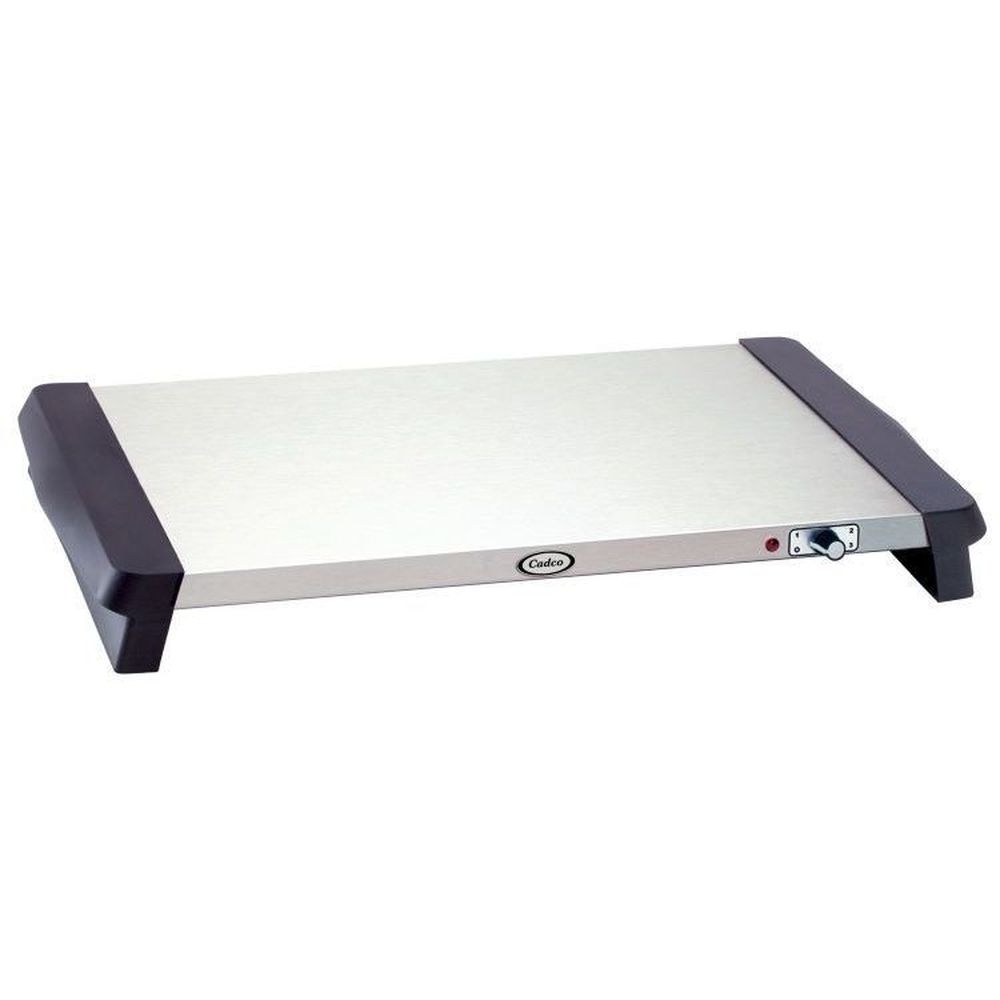 Cadco Stainless Countertop Warming Tray, 25 1/4 x 2 1/4 x15 1/4 inch.