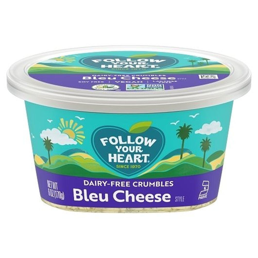 Follow Your Heart Bleu Cheese Style Dairy Free Crumbles , 6 Ounce -- 8 per case