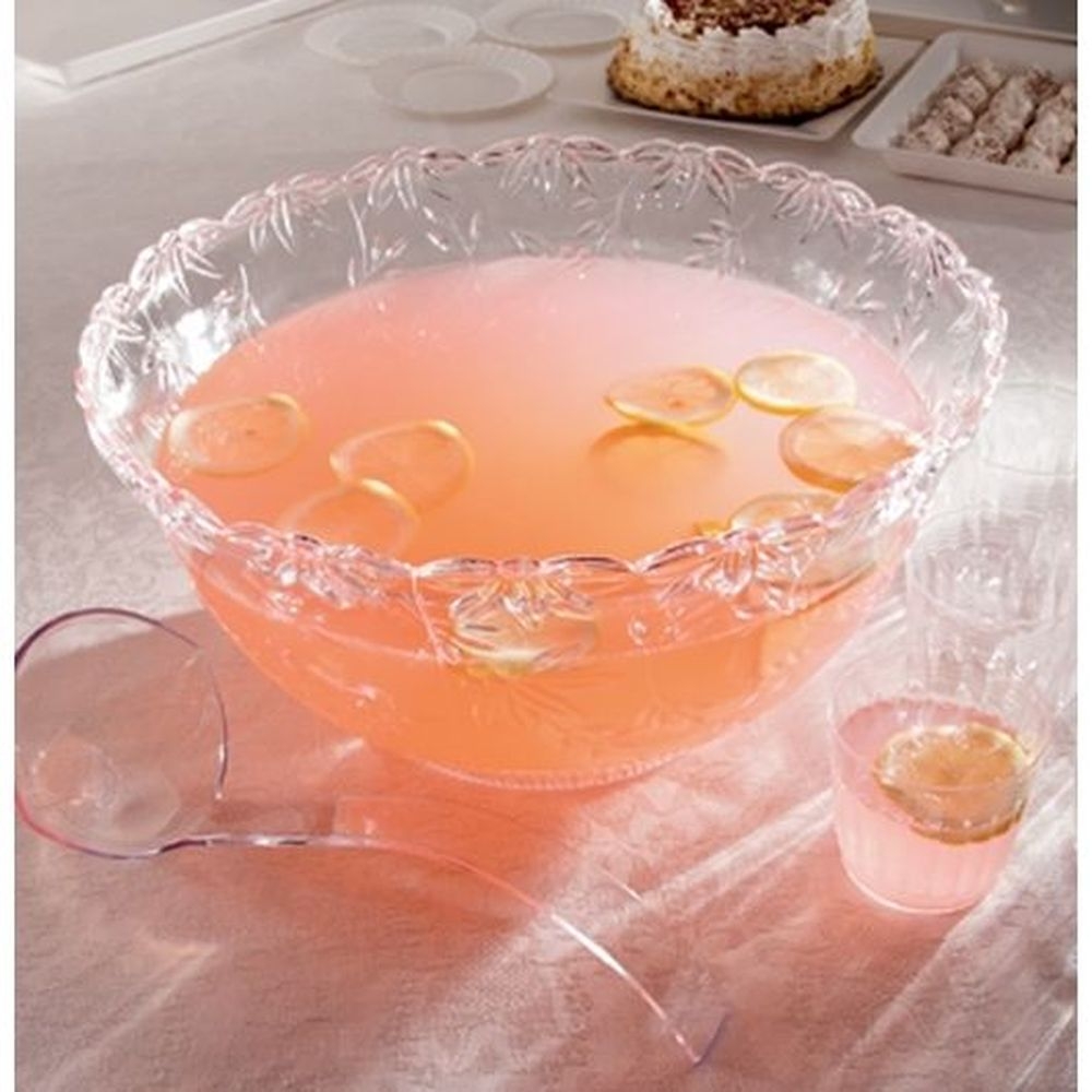 Clear 12 Quart Punch Bowl