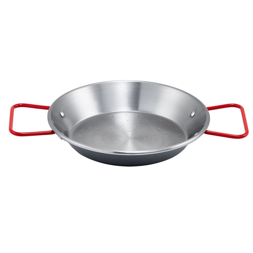 Winco Polished Carbon Steel Paella Pan, 7 7/8 Inch -- 12 Per Case
