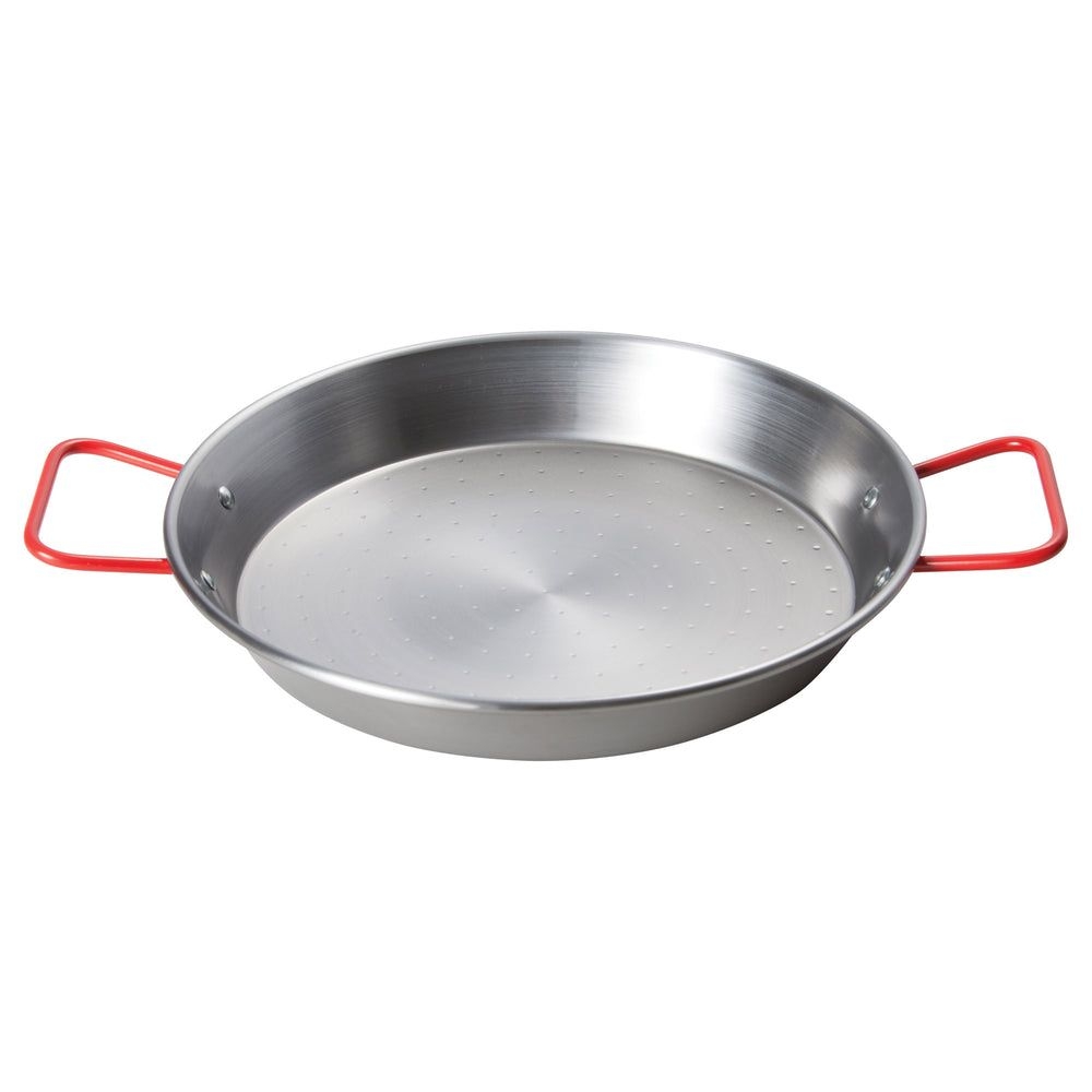 Winco Polished Carbon Steel Paella Pan, 11 Inch -- 10 Per Case