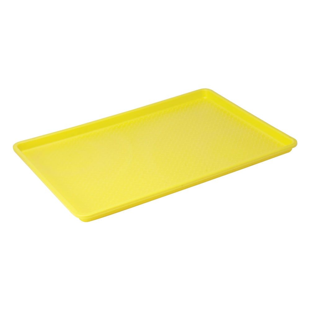 Winco Plastic Yellow Sheet Tray, 18 x 26 inch -- 12 per case.