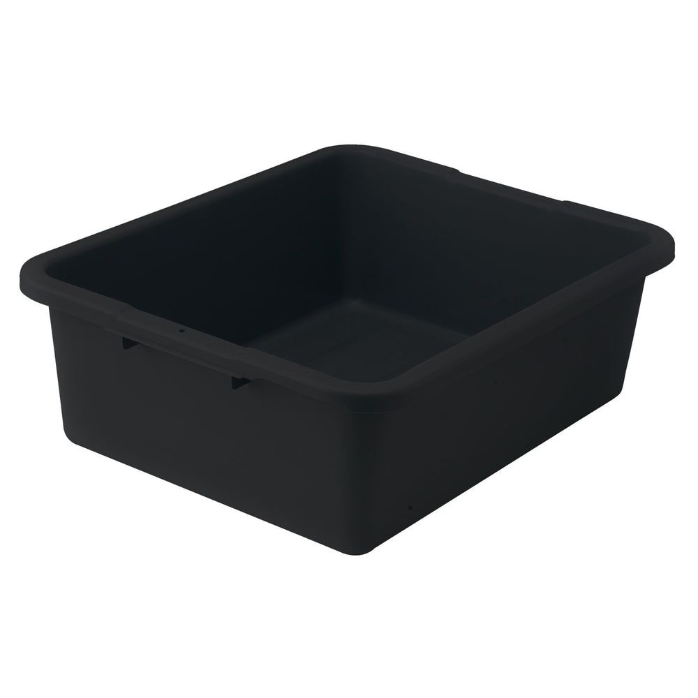 Winco Black Heavy Duty Dish Box, 7 inch -- 6 per case.