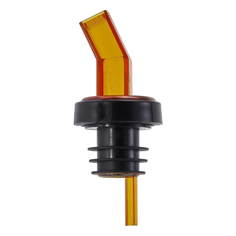 Winco Gemstone Amber Plastic Screened Pourer -- 12 Per Case