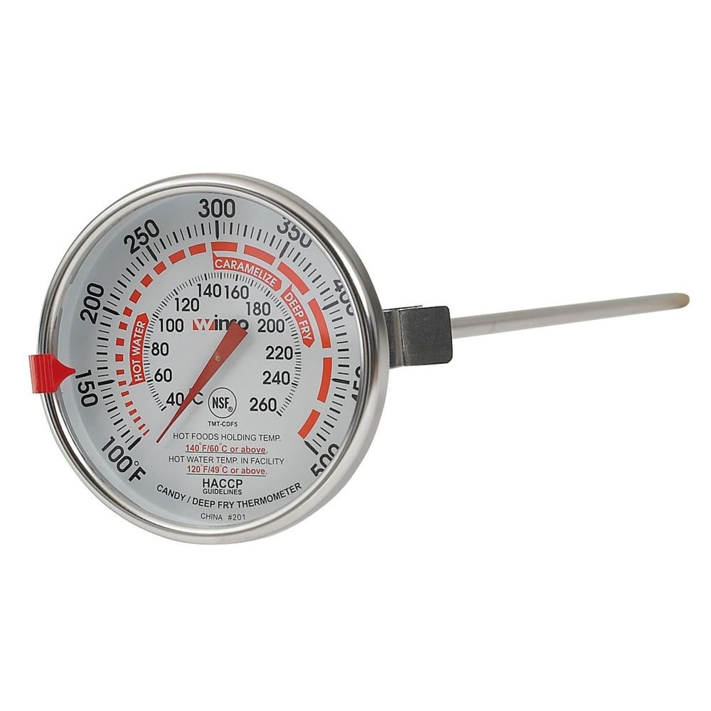 Winco Deepfry/Candy Thermometer, 100-500 Degree Fahrenheit -- 12 per case.