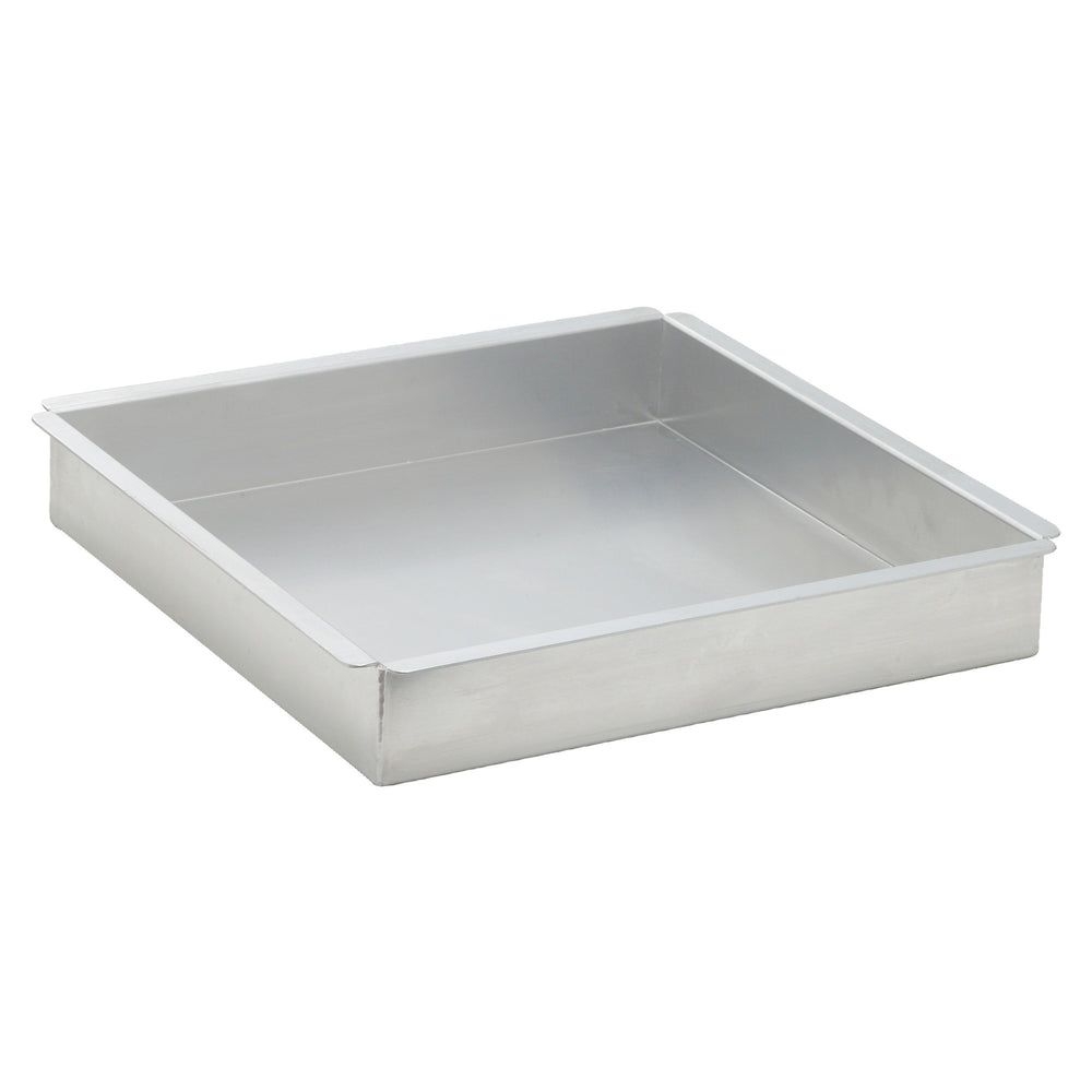 Winco Aluminum Square Cake Pan, 12 X 12 X 2 Inch -- 6 Per Case