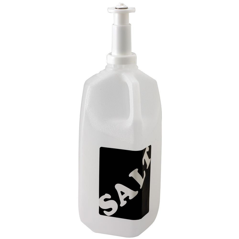 Winco Plastic Salt Refiller, 1/2 Gallon Capacity -- 24 Per Case