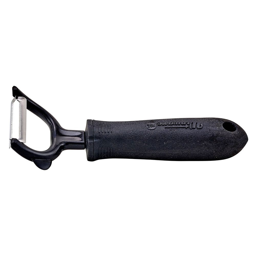 Winco Stainless Steel Serrated Edge Y Peeler With Soft Grip Handle, 6.63 X 2.56 X 1.44 Inch -- 12 Per Case