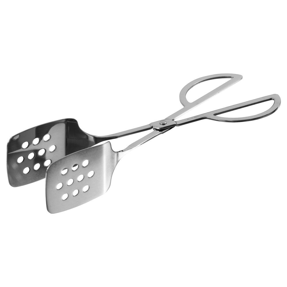 Winco Stainless Steel Perforated Scissor Style Pastry Tong, 10 .5 Inch -- 12 Per Case