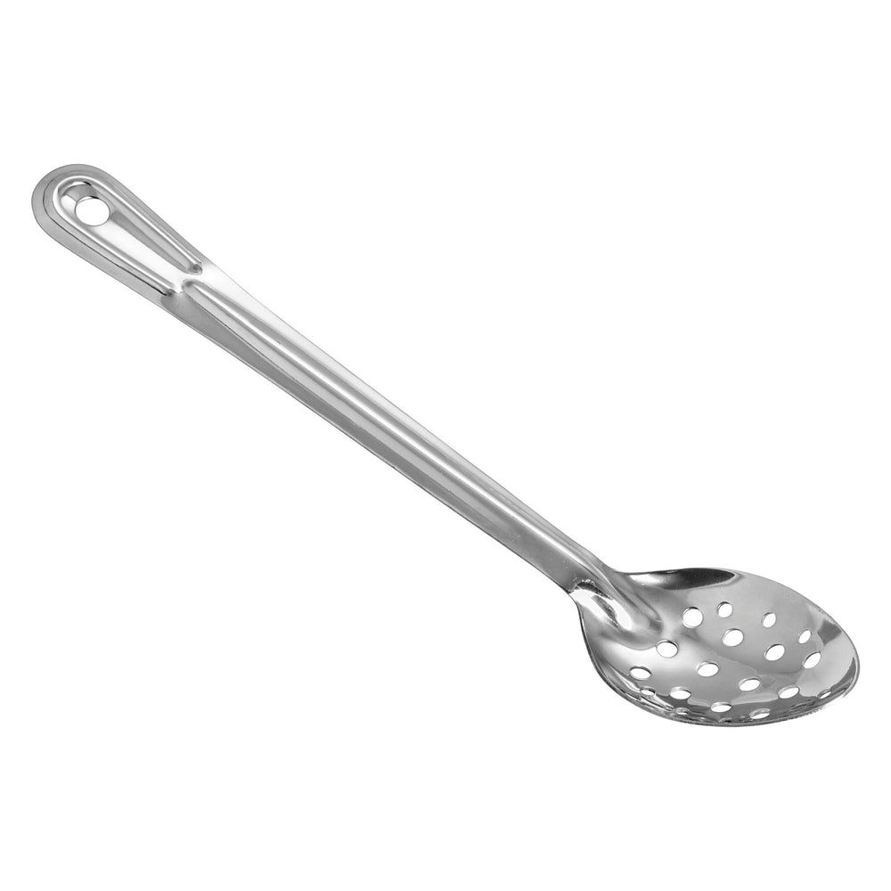Winco Prime 1.5mm Stainless Steel Perforated Basting Spoon, 13 inch -- 12 per case.