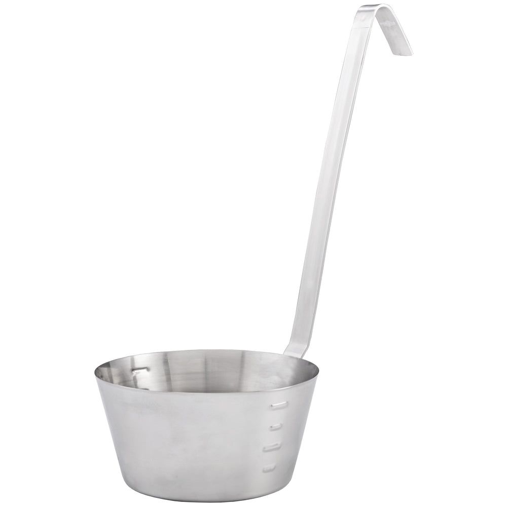 Winco Stainless Steel Hooked Handle Dipper, 1 Quart -- 12 per case.