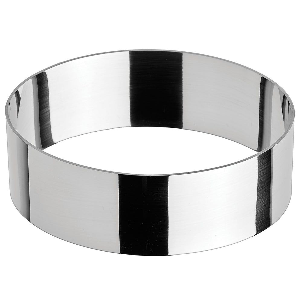 Winco Stainless Steel Oval Culinary Plating Mold, 4 X 1.38 Inch -- 12 Per Case