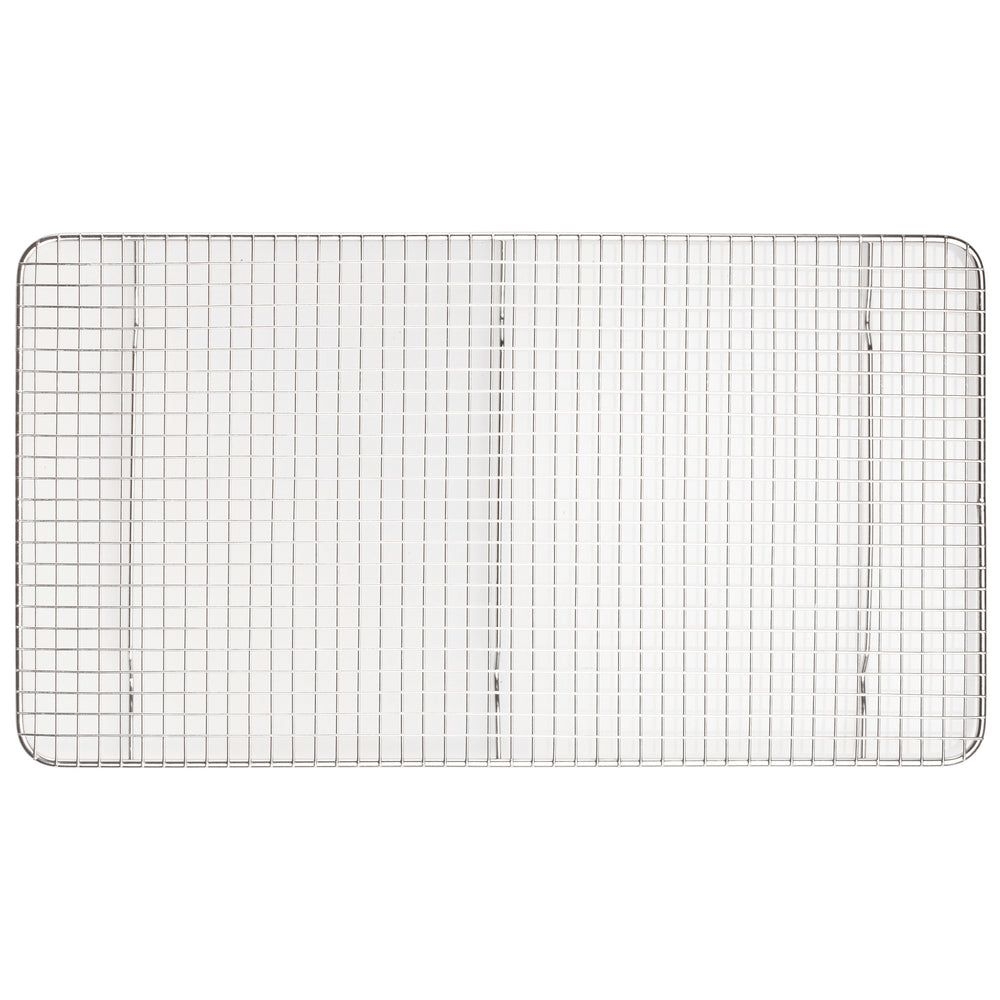 Winco Stainless Steel Pan Grate for Full Size Steam Pan, 10 x 18 inch -- 12 per case.