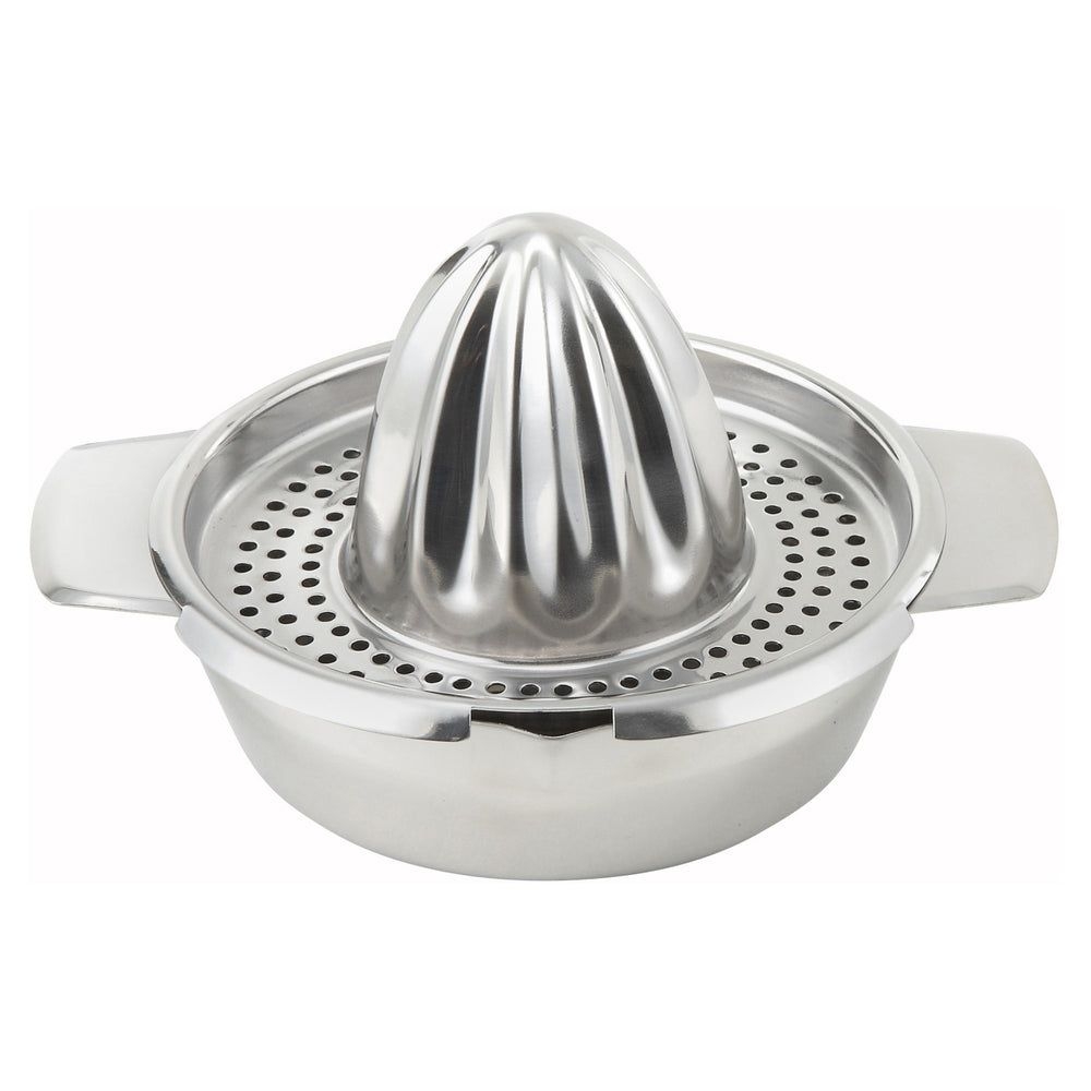 Winco Stainless Steel Citrus Juicer, 5 Inch Dia.