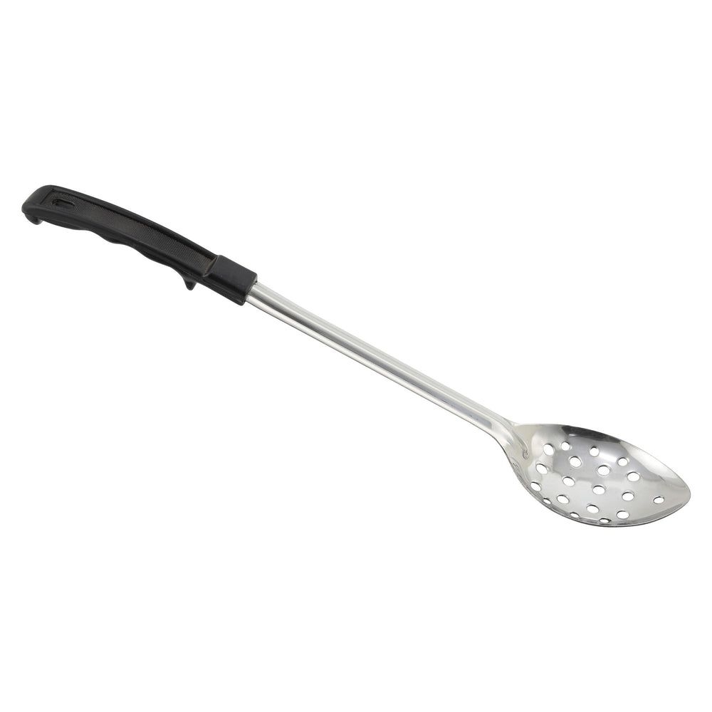 Winco Prime Stainless Steel Perforated Basting Spoon with Plastic Handle, 15 inch -- 12 per case.