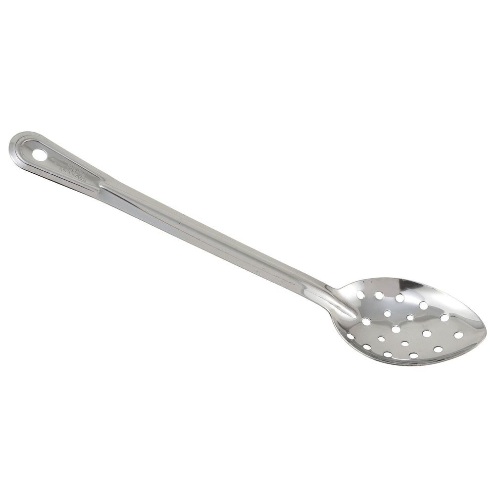 Winco Prime One Piece Stainless Steel Perforated Basting Spoon, 11 inch -- 12 per case.
